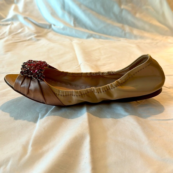 Miu Miu Peeptoe Ballet Flats - Picture 6 of 14